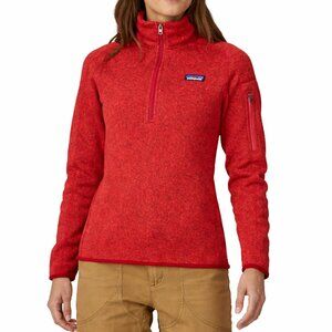 Patagonia Women’s Better Sweater Quarter Zip Pullover Top